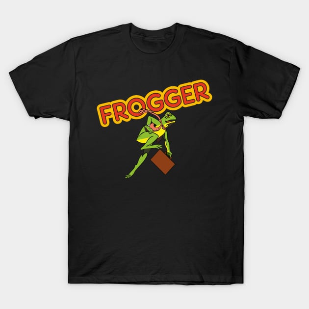 Frogger Cabinet T-Shirt by LabRat